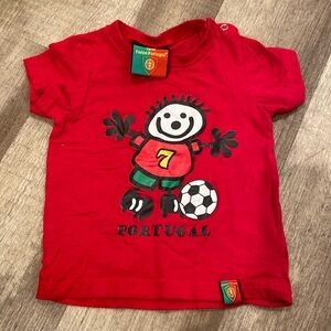 (5 for $25) Forca Portugal toddler tee
